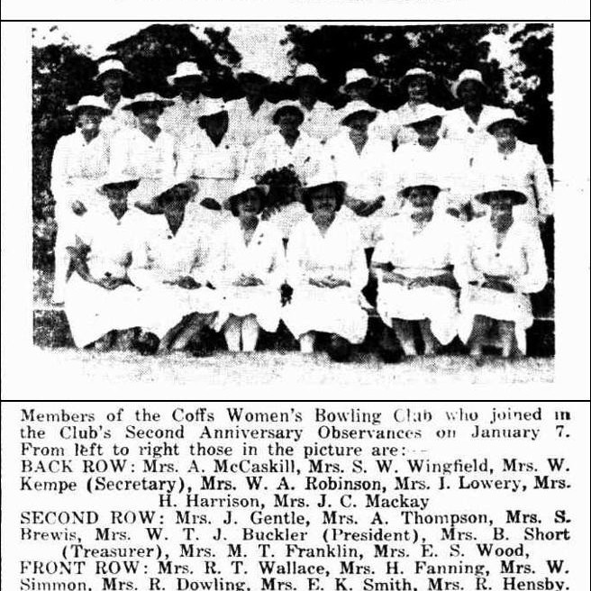 Coffs Harbour Women's Bowling Club