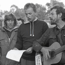 A protest in music and verse, late 1991