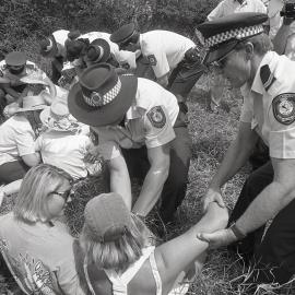 Under arrest, 26 November 1991