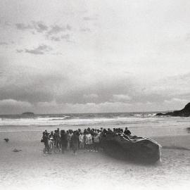 The "excrement" on Emerald Beach, late 1991