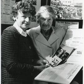 Marjorie Jackson Nelson and Hazel Jordan, 4 August 1992