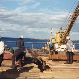 Jetty upgrade, early 1990s