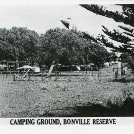 Bonville Reserve camping ground and children's playground, c. 1950