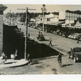 Main street of the Central Business District, c.1940