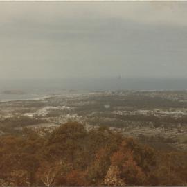 View of the city from Roberts Hill, 22 October 1980