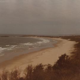 Boambee Beach view to Sawtell, 24 October 1980