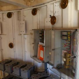 Inside the South Solitary Island lighthouse, 6 May 2019