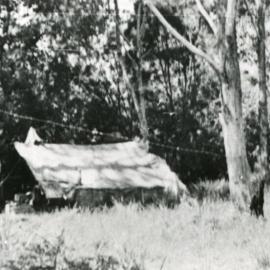 Hut off Curacoa Street near the Historic Cemetery, late 1940s