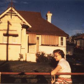 Dorothy Heber at 26 Curacoa Street, 1955
