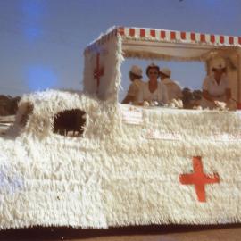 The Red Cross parade float, c.1960