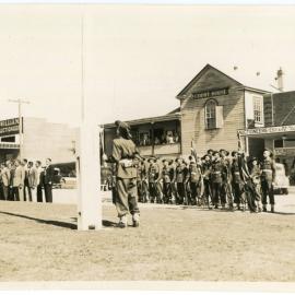 ANZAC Day service at the Courthouse
