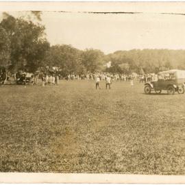 At the Corpus Christi event, 1920s