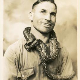 Photograph of Fred Walter with Joe Blake, c. 1950