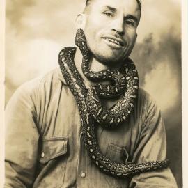 Photograph of Fred Walter with Joe Blake, c. 1950