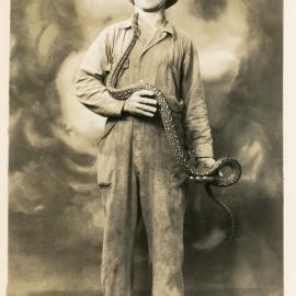 Photograph of Fred Walter with Joe Blake, c. 1950