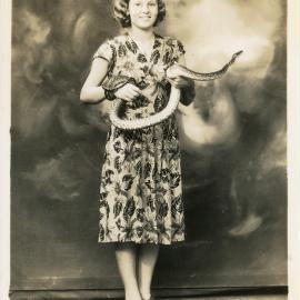 Photograph of Roma Hetherington with Joe Blake, c. 1950