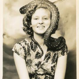 Photograph of Roma Hetherington with Joe Blake, c. 1950
