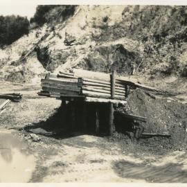 Photograph of Public Works Dump on Reservoir Site, Red Hill, 1950