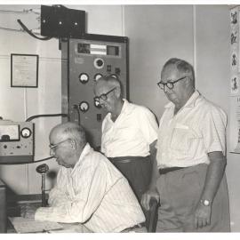 Jack Gerard and others at VK2ADN c. 1959