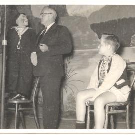 Jack Gerard performing ventriloquism