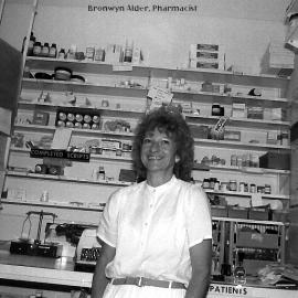 Pharmacist Bronwyn Alder at the old Coffs Harbour Hospital