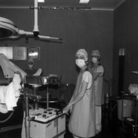 X-Ray machinist Karen Beverley at the old Coffs Harbour Hospital