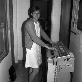 X-Ray machinist Karen Beverley at the old Coffs Harbour Hospital