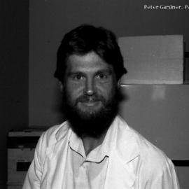 Pathologist Peter Gardiner at the old Coffs Harbour Hospital