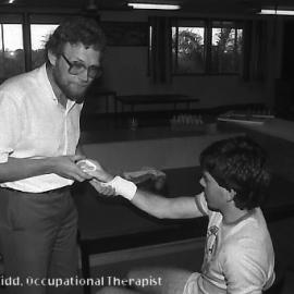 Occupational therapist Garry Kidd at the old Coffs Harbour Hospital