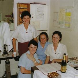 Nurses at the old Coffs Harbour Hospital, 1977