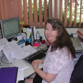 Administration Secretary Susette McGarry at Baringa Private Hospital, 2006