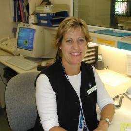 Administration Secretary Trish Nix at Baringa Private Hospital, 2006