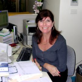 CEO Secretary Wendy Eden at Baringa Private Hospital, 2006