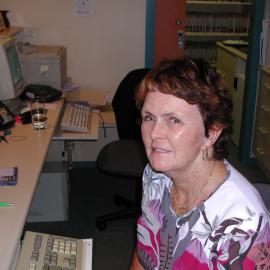 Secretary Pauline Azzopardi at Baringa Private Hospital, 2006