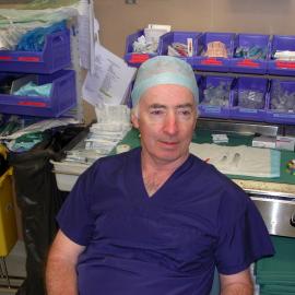Anaesthetist Doctor Bill McCauley at Baringa Private Hospital, 2006
