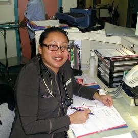 Resident Medical Officer Doctor Eunice Low at Baringa Private Hospital, 2006
