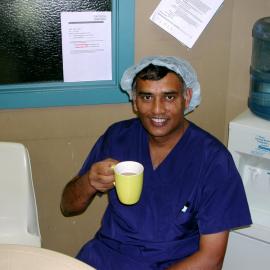 Surgeon Doctor Jay Ruthnam at Baringa Private Hospital, 2006