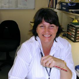 Ward Clerk Debbie Tolhurst at Baringa Private Hospital, 2006