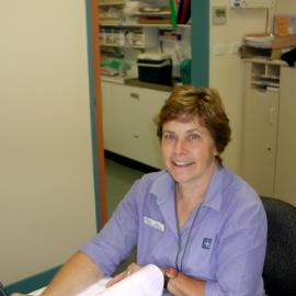 Surgical Ward Sister Gay Bowen at Baringa Private Hospital, 2006