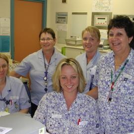 Ward Two staff at Baringa Private Hospital, 2006