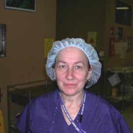 Theatre Nurse Audrey Reko in Baringa Private Hospital Theatre, 2006