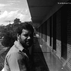 Terry Carberry at the old Coffs Harbour Hospital, 1985