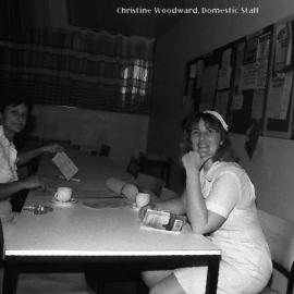 Domestic staff at the old Coffs Harbour Hospital, 1985