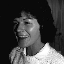 Elaine Bull at the old Coffs Harbour Hospital, 1985