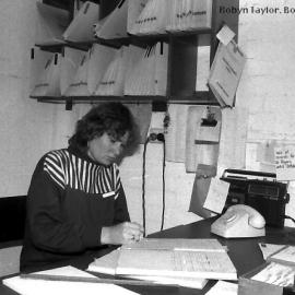 Robyn Taylor at the old Coffs Harbour Hospital, 1985