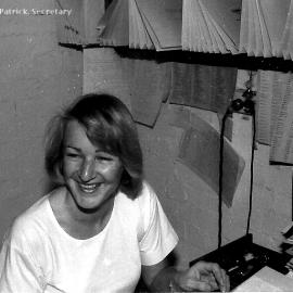 Sandra FitzPatrick at the old Coffs Harbour Hospital, 1985