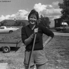 Helen at the old Coffs Harbour Hospital, 1985
