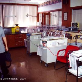 Neonatal Care Unit at the old Coffs Harbour Hospital, 2001