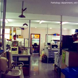 Pathology department at the old Coffs Harbour Hospital, 2001