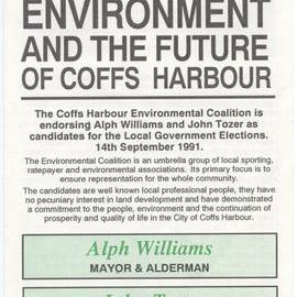 For the People Environment and the Future of Coffs Harbour